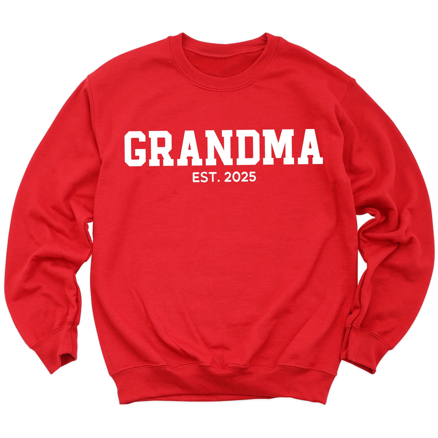 Custom Grandma & Grandpa Est. Sweatshirts – Personalized Matching Family Gift