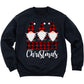 Gnomes Buffalo Plaid Christmas Sweatshirt – Merry Gnomes Sweater