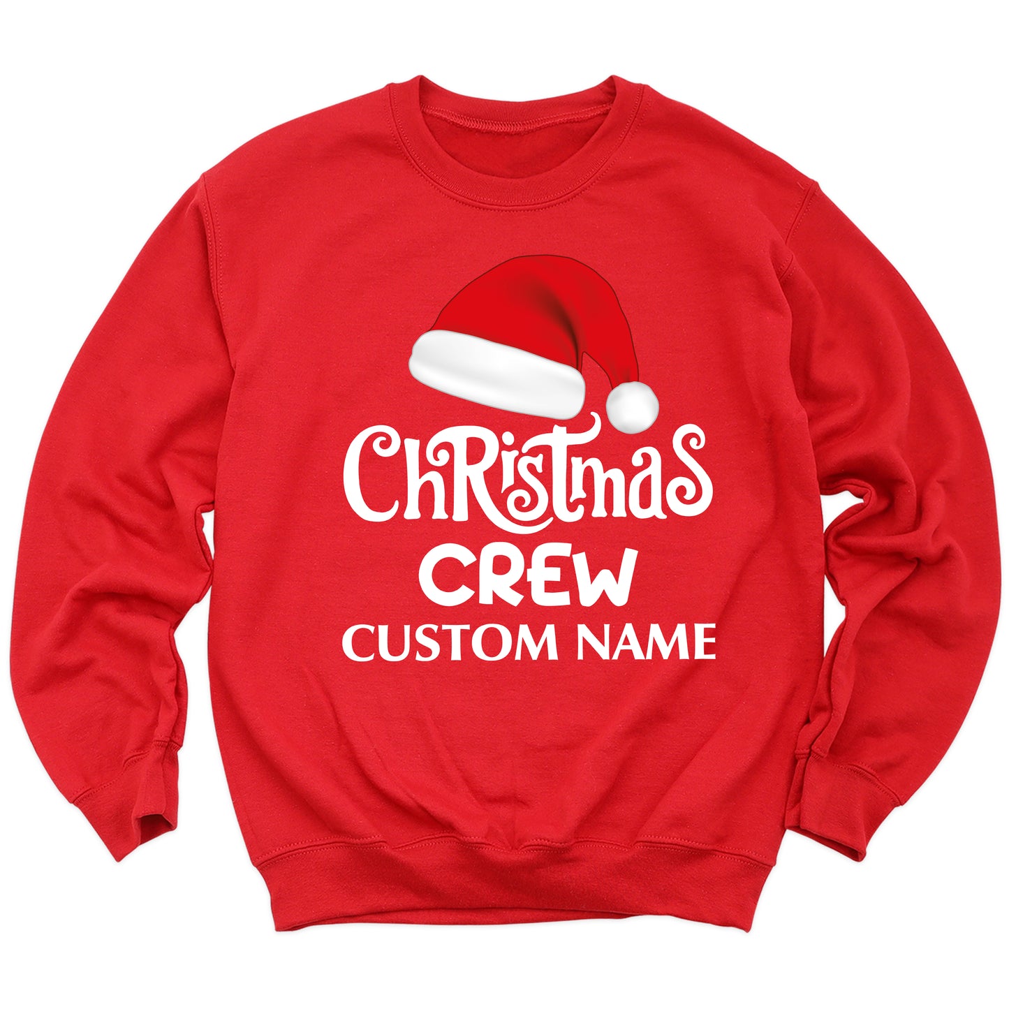 Custom Christmas Crew 2025 Sweatshirt, Matching Family Holiday, Personalized Christmas
