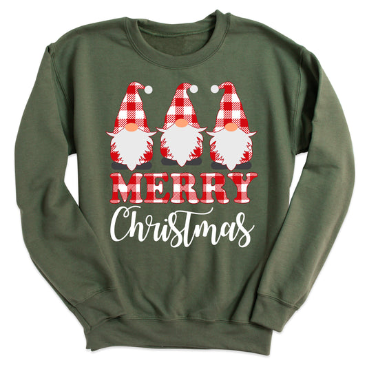 Christmas Gnomes Sweatshirt – Merry Christmas Sweater for Family