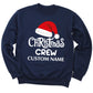 Custom Christmas Crew 2025 Sweatshirt, Matching Family Holiday, Personalized Christmas