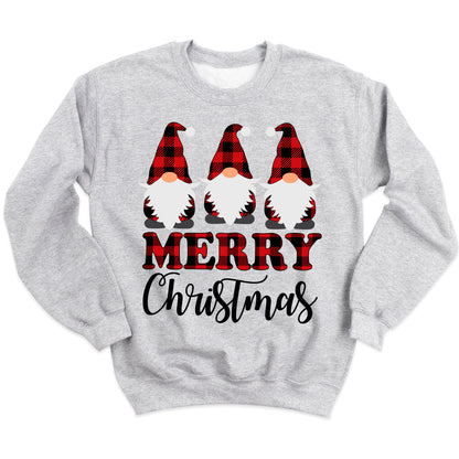 Christmas Gnomes Sweatshirt – Merry Christmas Sweater for Family