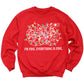 I’m Fine Christmas Lights Sweatshirt – Funny Holiday Crewneck, Cute Xmas Gift Sweater