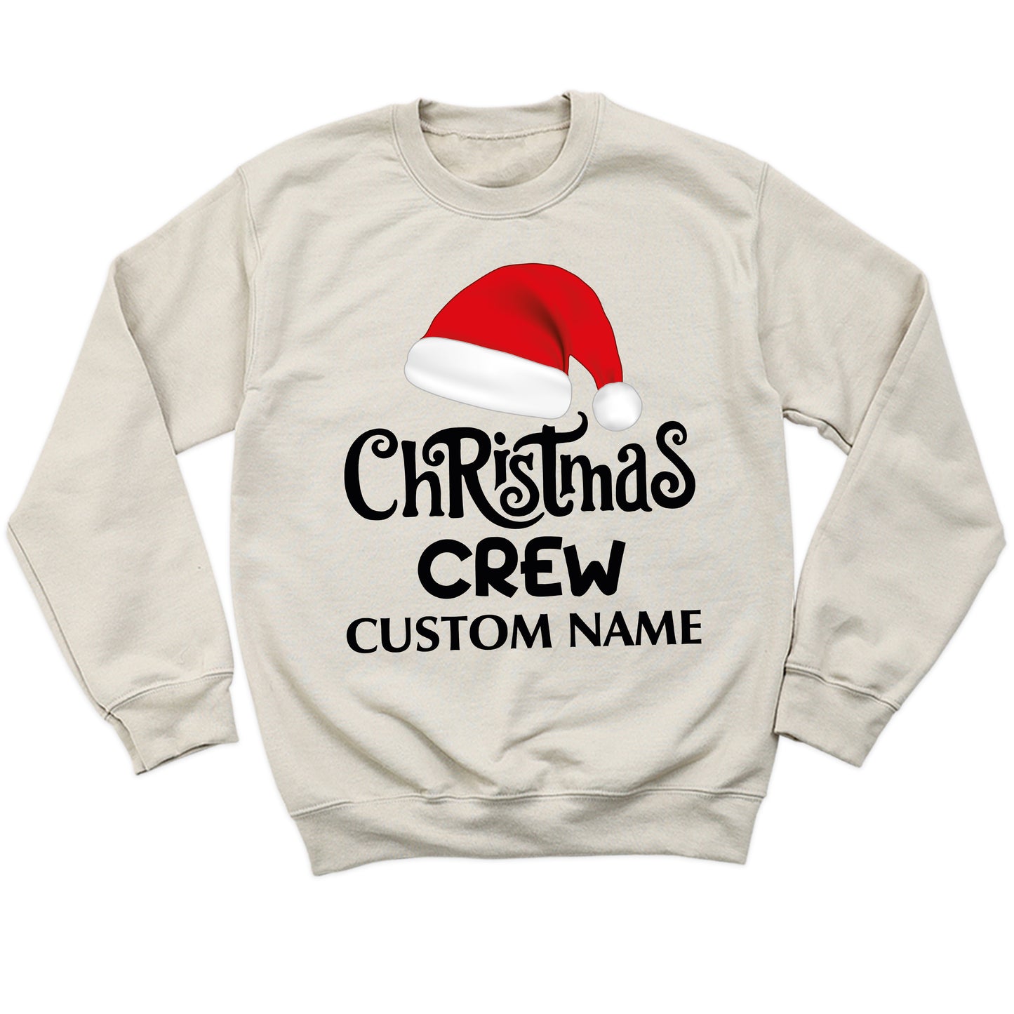 Custom Christmas Crew 2025 Sweatshirt, Matching Family Holiday, Personalized Christmas