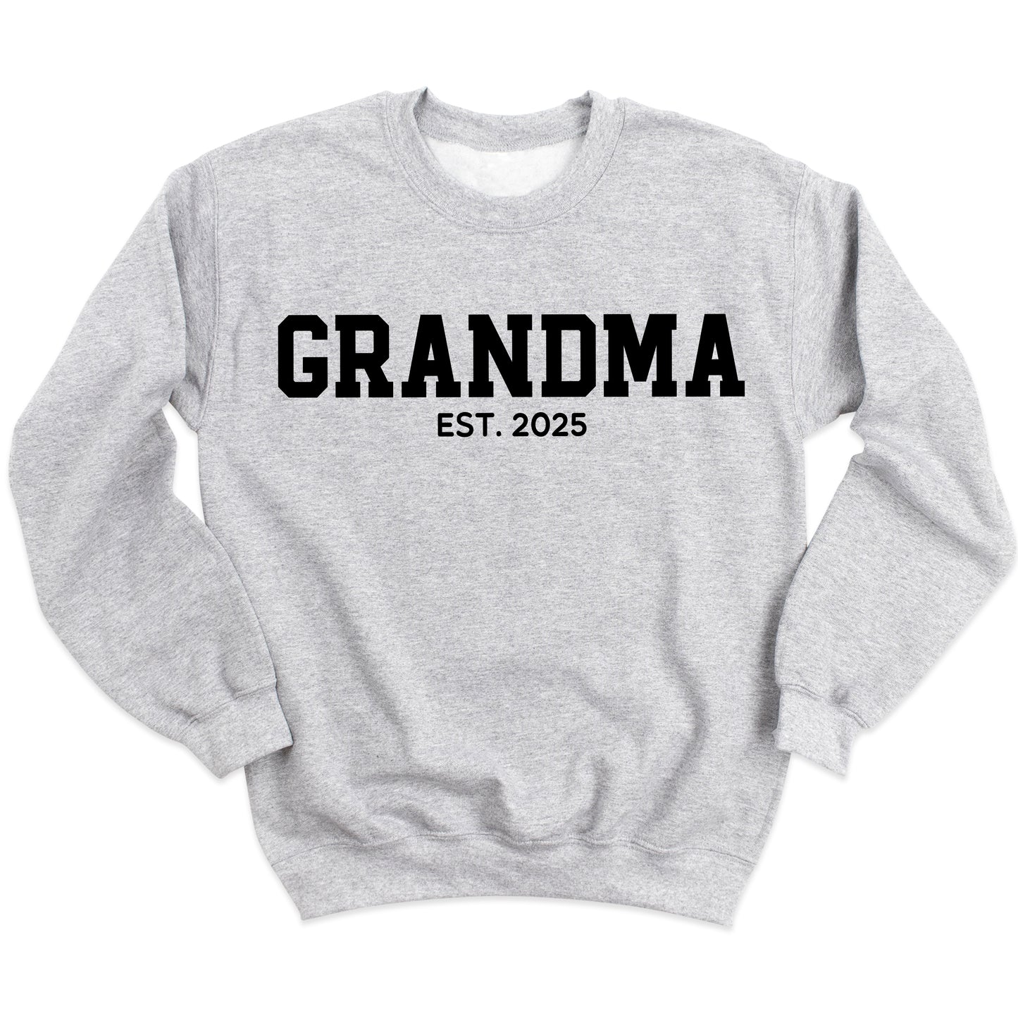 Custom Grandma & Grandpa Est. Sweatshirts – Personalized Matching Family Gift