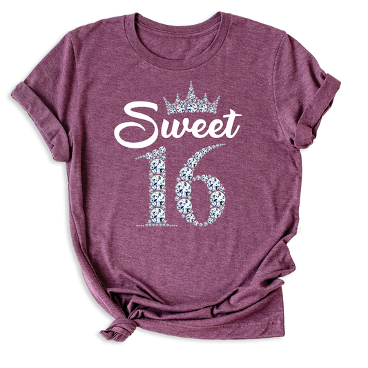 sweet sixteen shirts