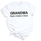 Personalized Grandma & Grandpa Shirt with Kids Names – Custom Mimi T-Shirt
