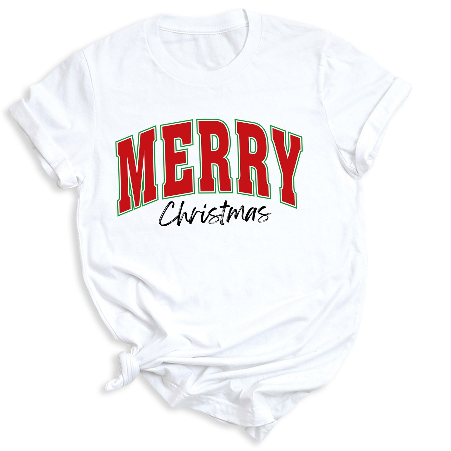 Merry Christmas Shirt – Retro Christmas T-Shirt, Family Matching Holiday Tee, Festive Xmas Trip Shirt