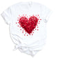 Heart Valentine Shirt – Romantic Love Tee for Women | Cute Valentine’s Day Couple Shirt