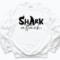 Shark Attack Shirt White - Greatwood Boutique