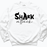 Shark Attack Shirt White - Greatwood Boutique