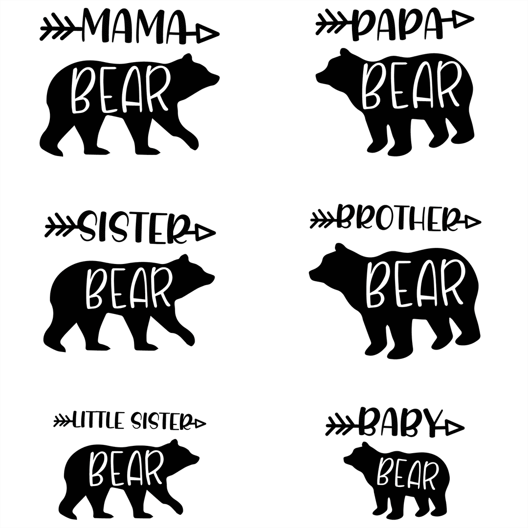 Family Bear Matching - Greatwood Boutique