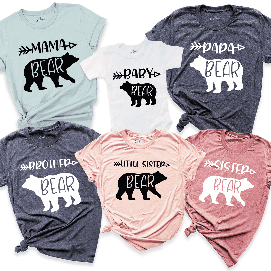 Family Bear Matching Shirt - Greatwood Boutique