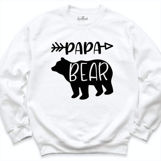 Family Bear Matching Sweatshirt White - Greatwood Boutique