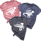 Saurus Family Matching Shirt Navy - Greatwood Boutique