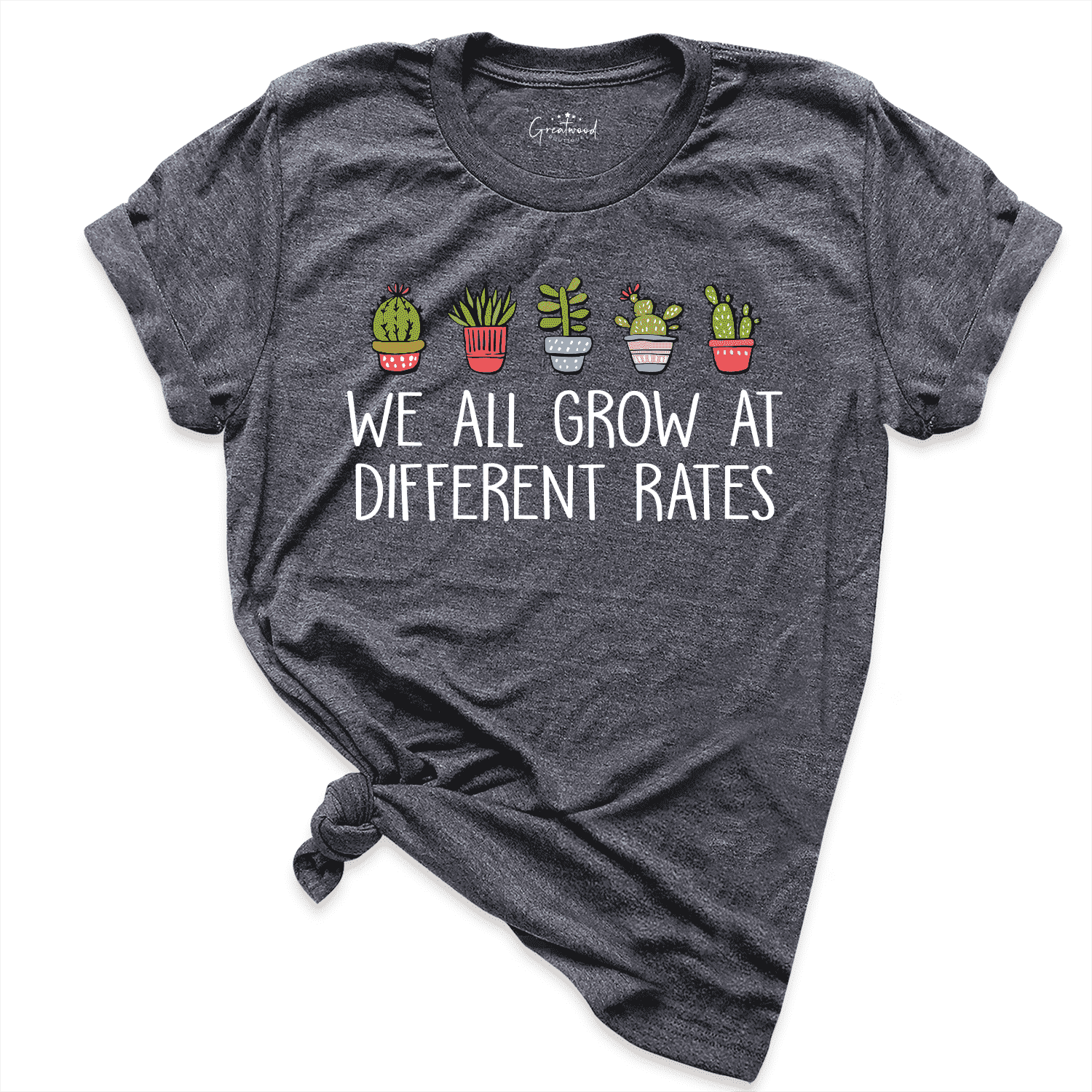 Inspirational Teacher Shirt D.Grey - Greatwood Boutique
