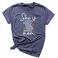 Mom Shirt Navy - Greatwood Boutique