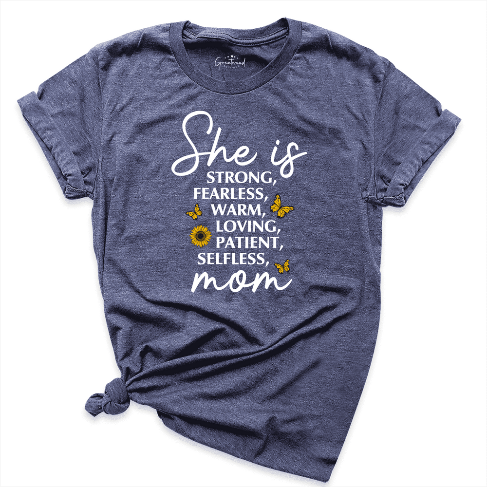 Mom Shirt Navy - Greatwood Boutique