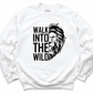 Walk Into The Wild Lion Shirt white - Greatwood Boutique