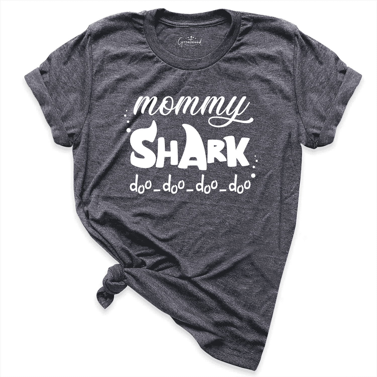 Mommy Shark Doo Shirt D.Grey - Greatwood Boutique