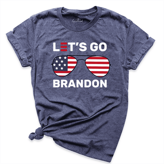 Donald Trump Shirt Navy - Greatwood Boutique