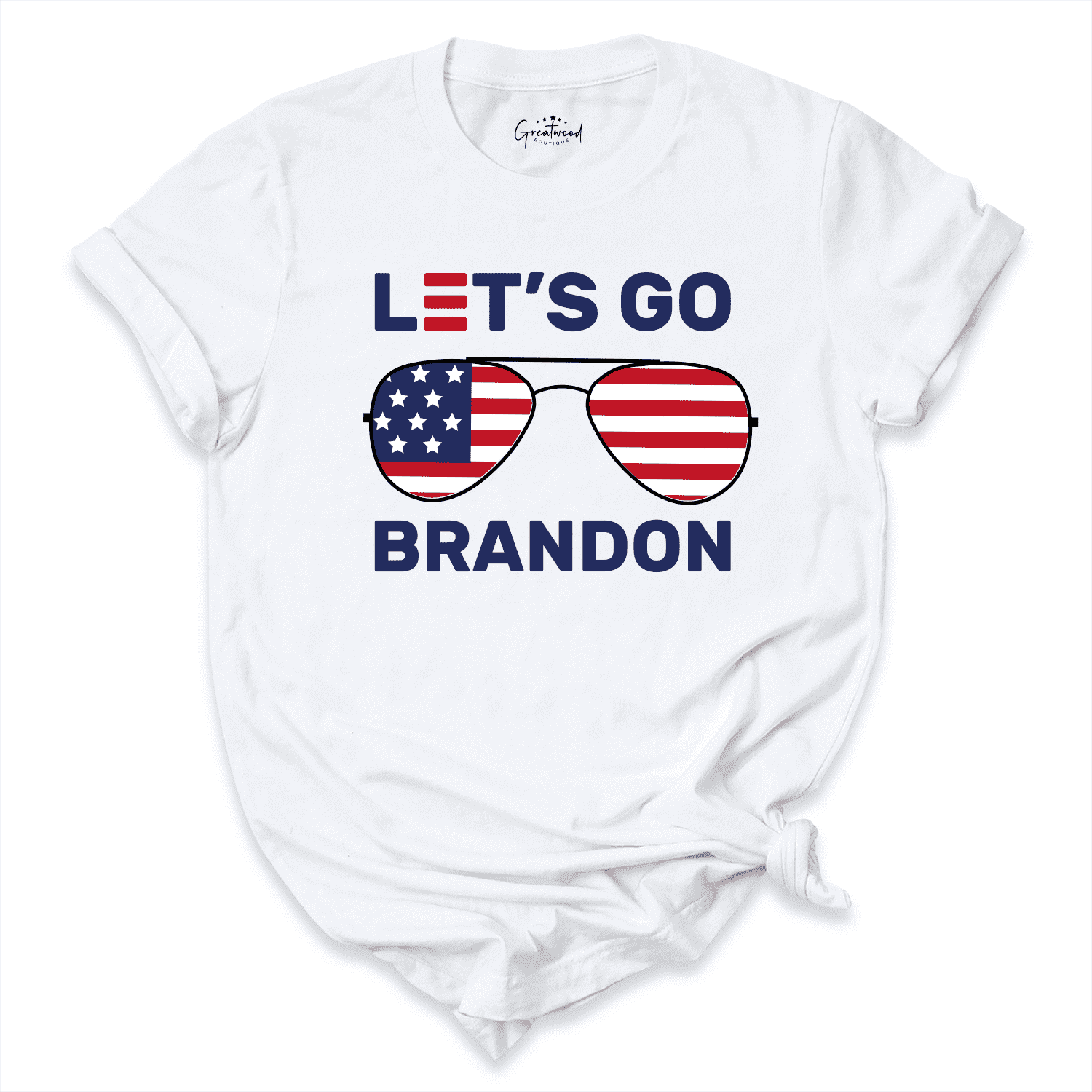 Donald Trump Shirt White - Greatwood Boutique