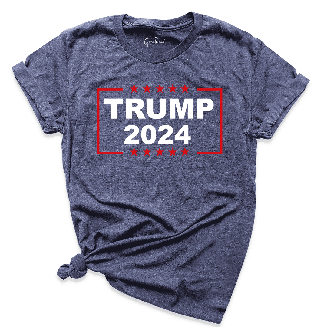 President Trump Tshirt Navy - Greatwood Boutique