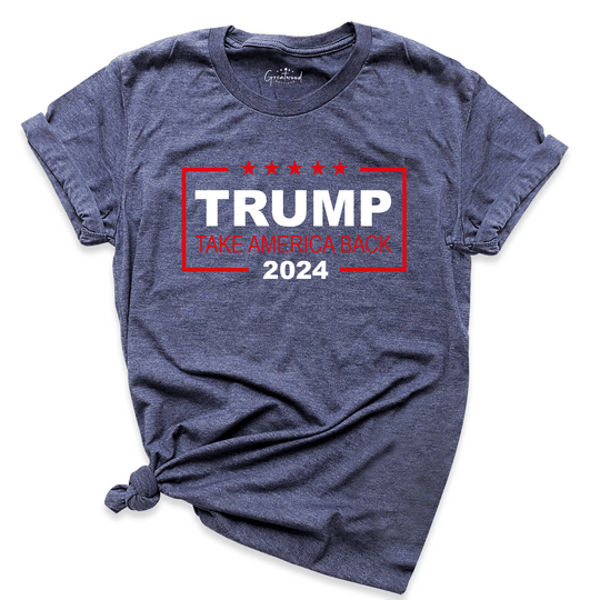 Trump Take America Back Tshirt Navy - Greatwood Boutique