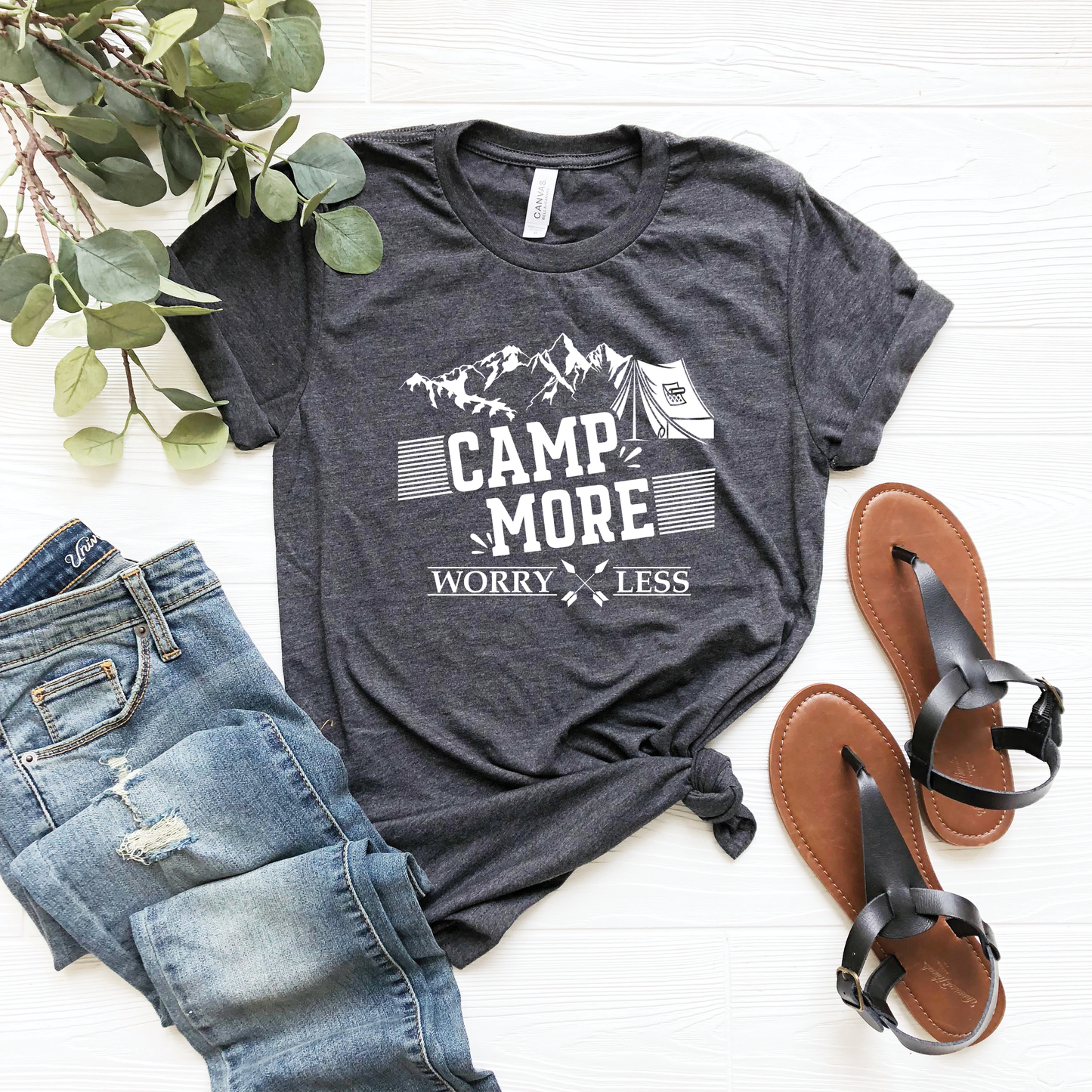 Camp More Worry Less Shirt
