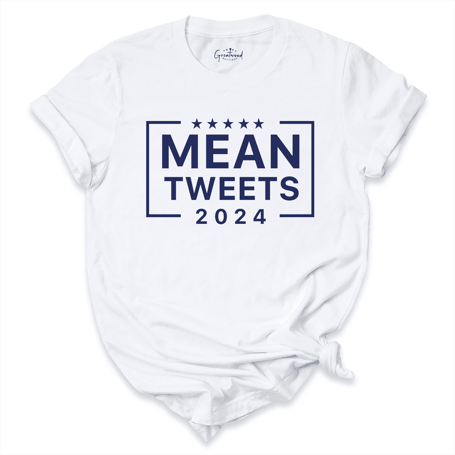 Mean Tweets Shirt White - Greatwood Boutique
