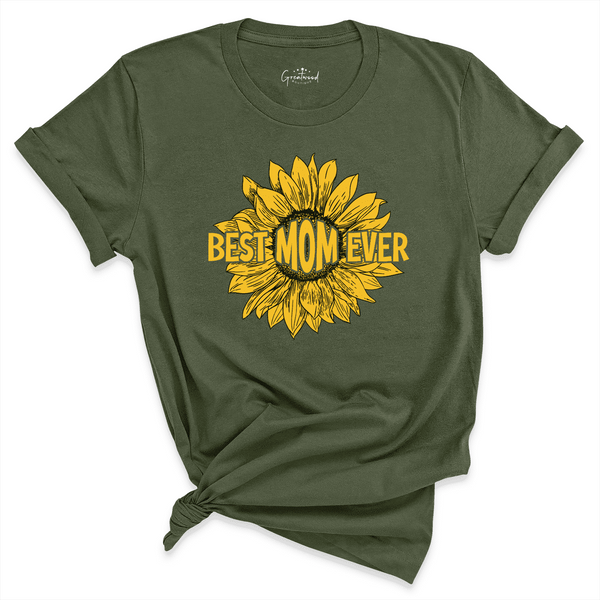 Bestie Mom Shirt Green - Greatwood Boutique