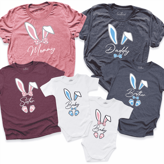 Bunny Family Shirt - Greatwood Boutique