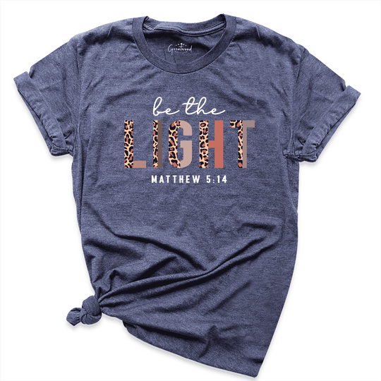 Be The Light Shirt Navy - Greatwood Boutique