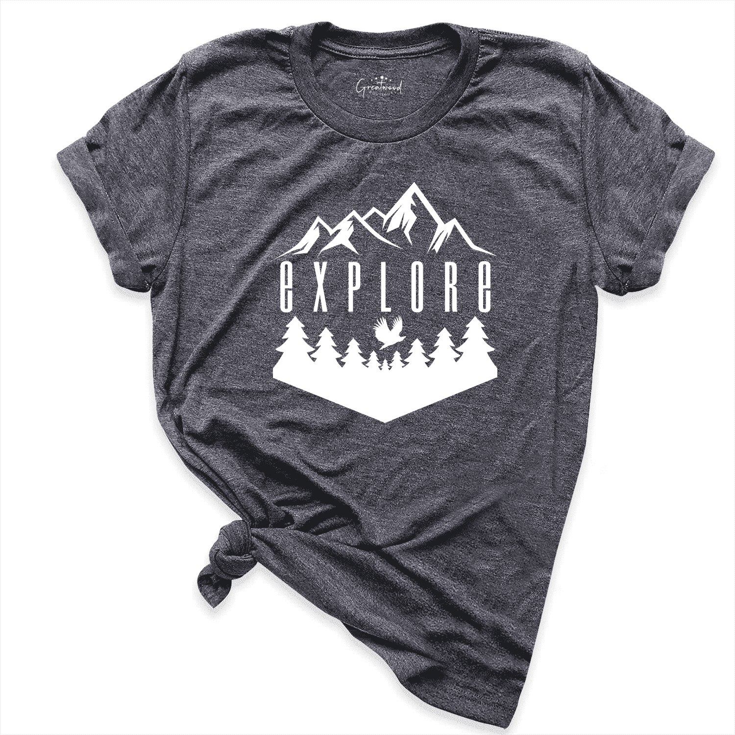 Mountain Shirt D.Grey - Greatwood Boutique