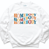 Homebody Sweatshirt White - Greatwood Boutique