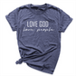 Love God People Shirt Navy - Greatwood Boutique