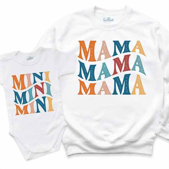 Mama and Baby Shirt White - Greatwood Boutique