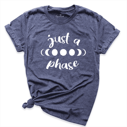 Just a Phase MOON Shirt Navy - Greatwood Boutique