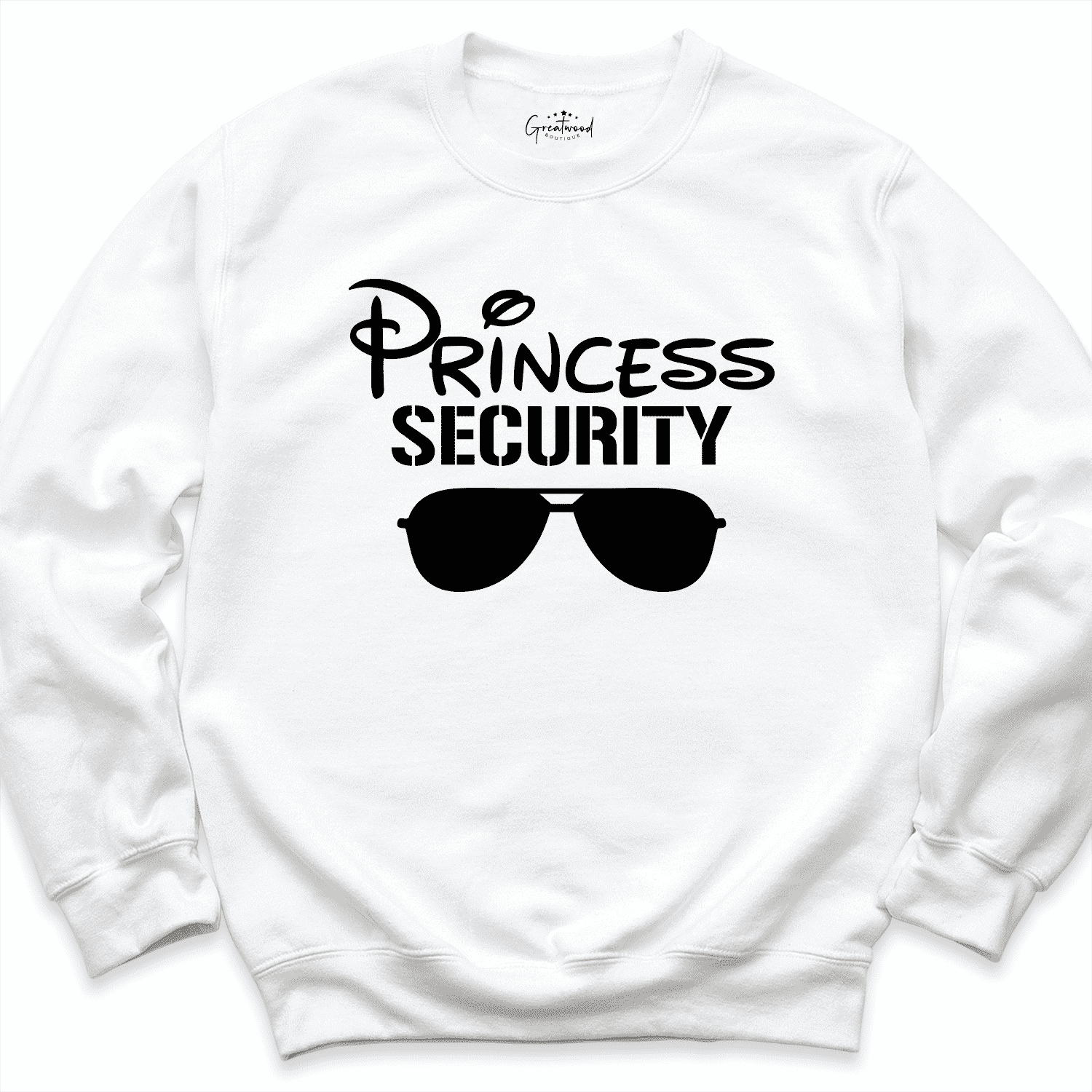 Princess Security Sweatshirt White - Greatwood Boutique
