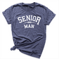 Senior Football Man Shirt Navy - Greatwood Boutiqou