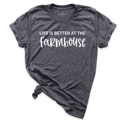 Farmhouse Shirt D.Grey - Greatwood Boutique
