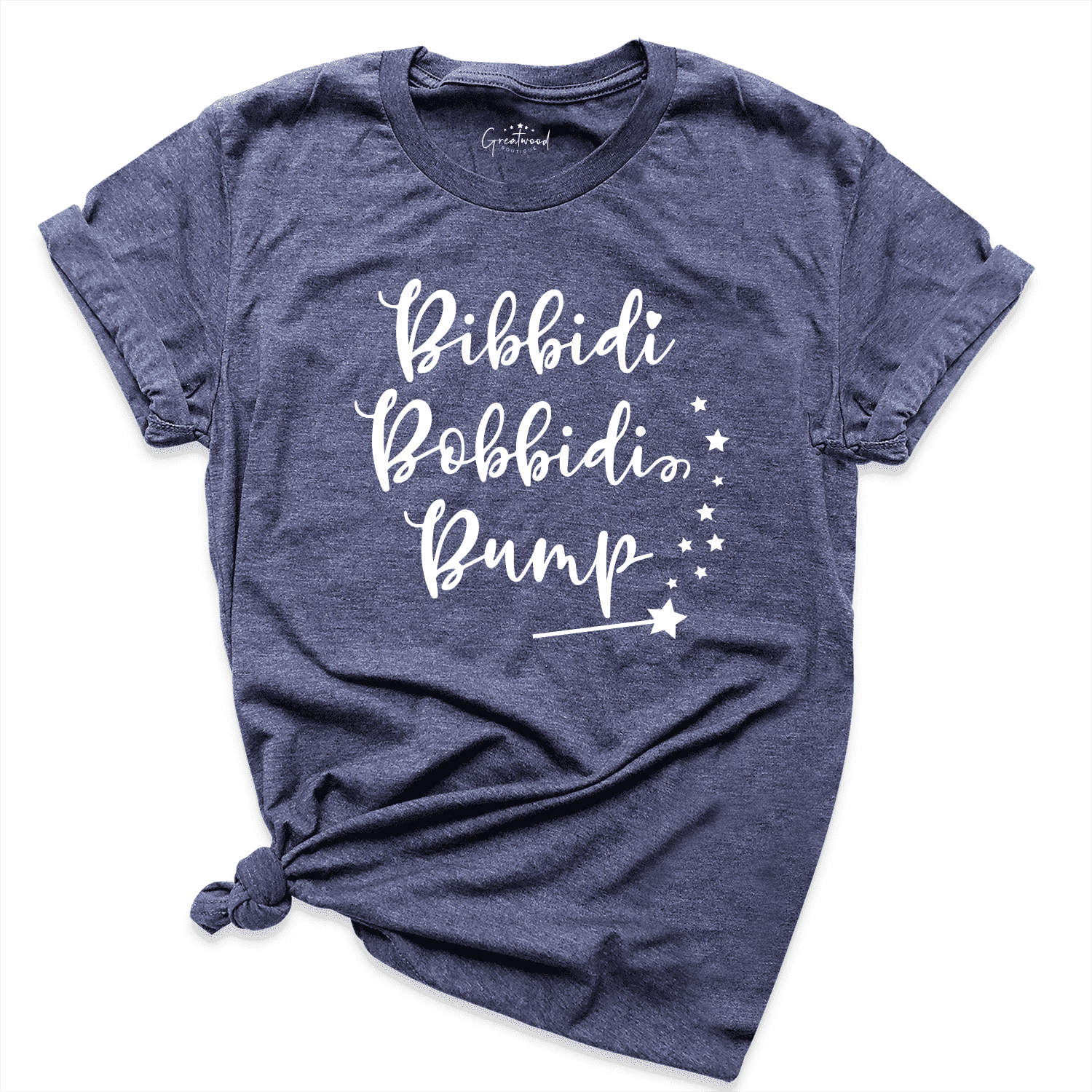 Bibbidi Bobbidi Bump Shirt Navy - Greatwood Boutique