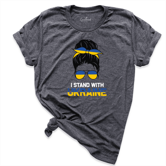 Stand With Shirt D.Grey - Greatwood Boutique