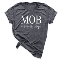 Mom of Boys Shirt D.Grey - Greatwood Boutique