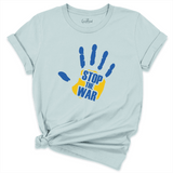 Stop The War Shirt Blue - Greatwood Boutique