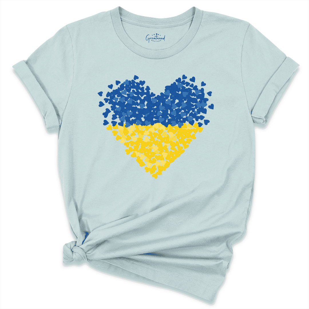 Free Ukraine Shirt Blue - Greatwood Boutique