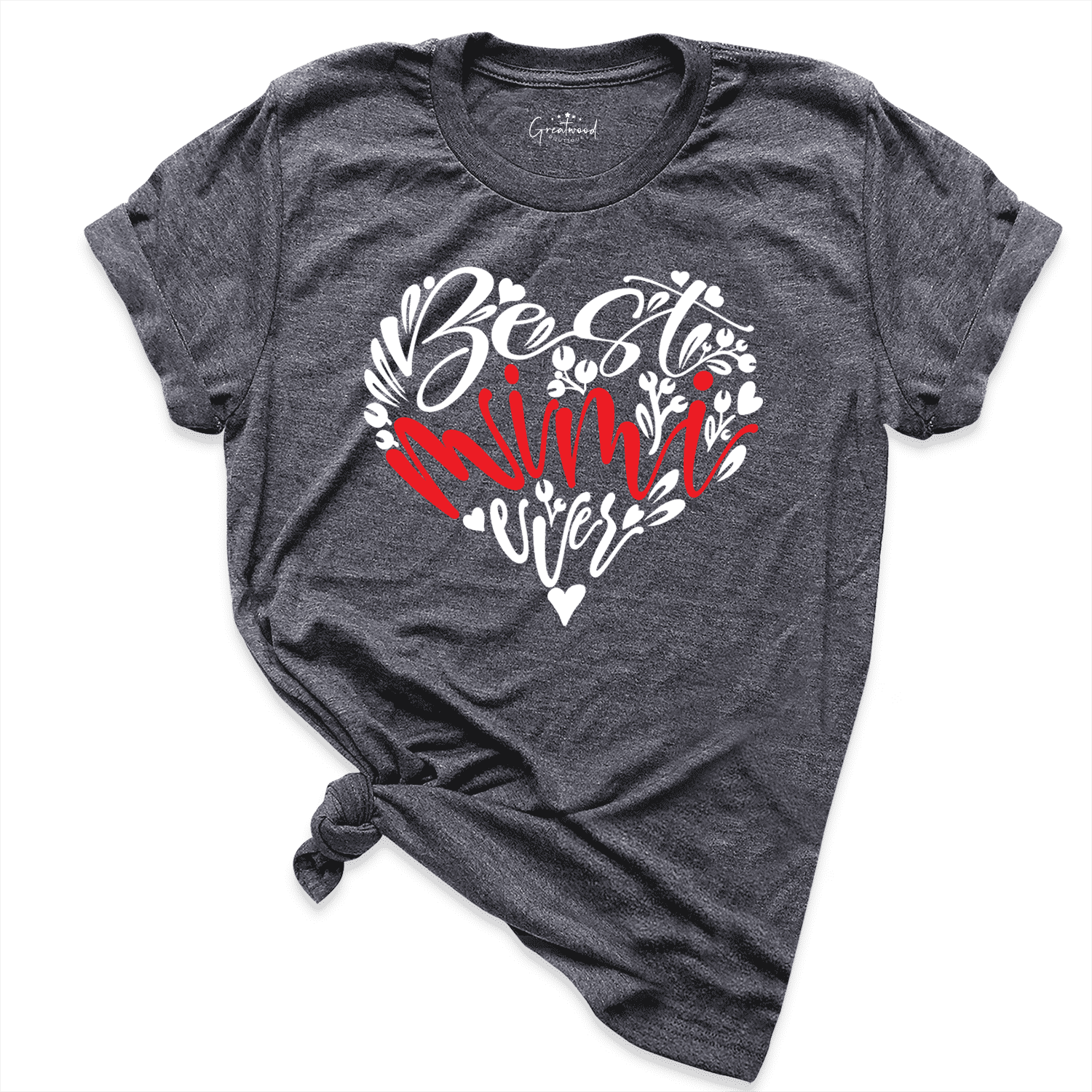 Best Mimi Ever Shirt D.Grey - Greatwood Boutique