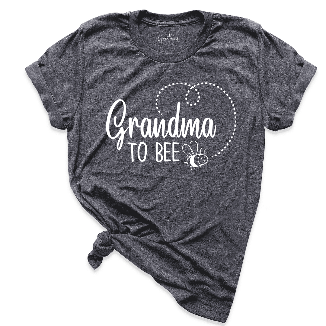 Grandma to Bee Shirt D.Grey - Gretawood Boutique