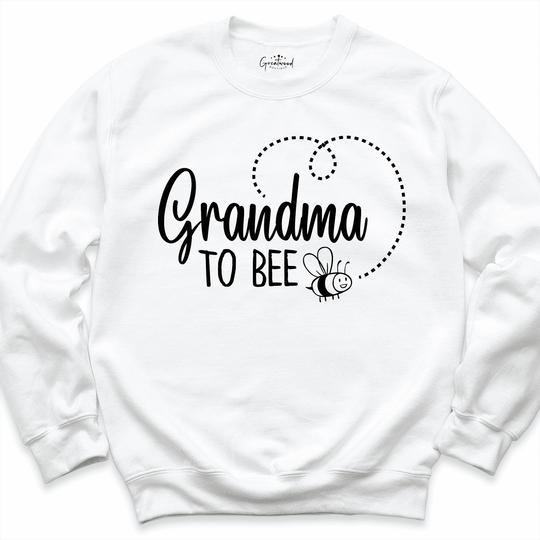 Grandma to Bee Shirt White - Gretawood Boutique