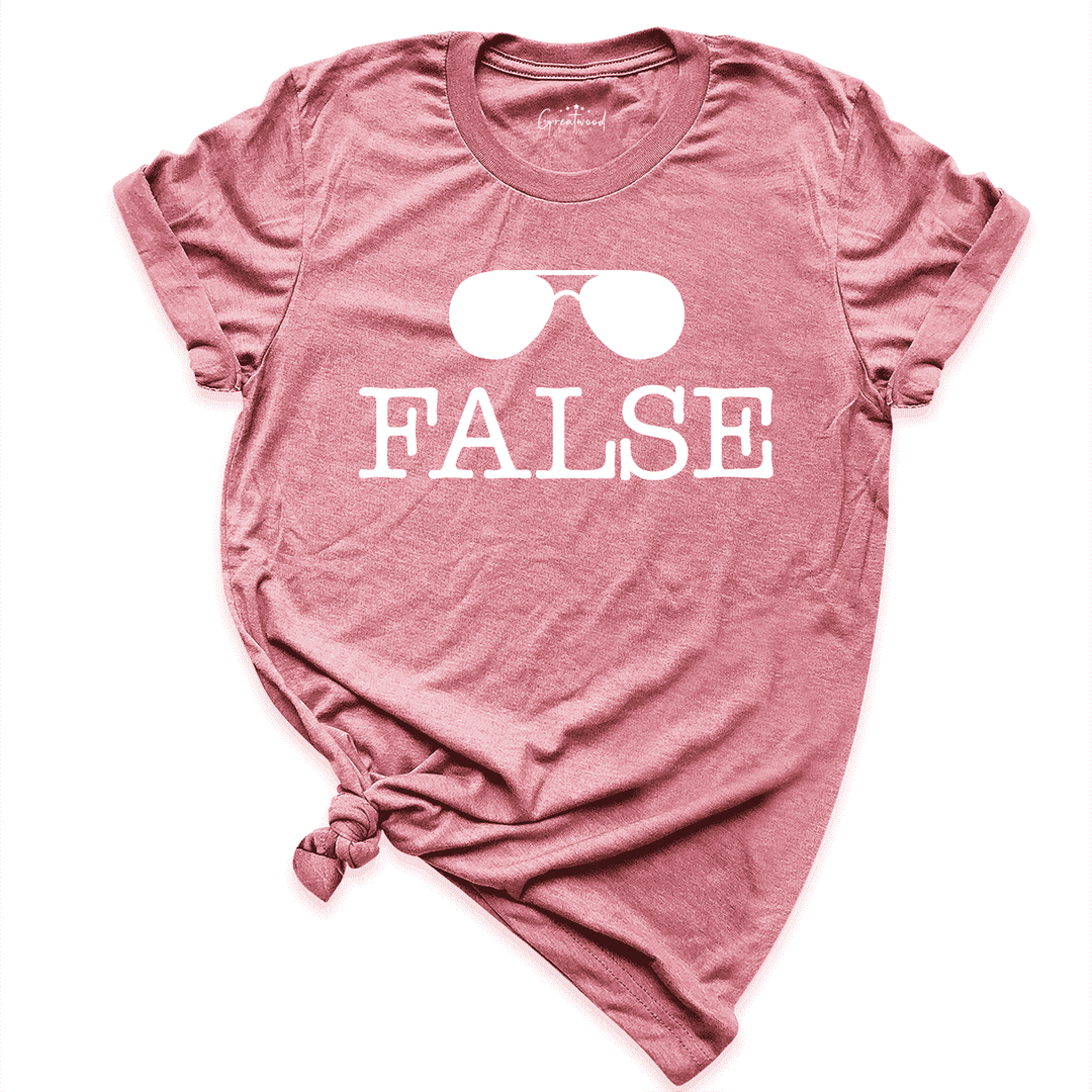 False Shirt Mauve - Greatwood Boutique